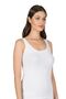 Özkan 23320 3-Pack Women's Cotton Lycra Single Jersey Flexible Comfortable Thick Strap Tank Top - 5
