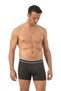 Özkan 11226 5 Pack Men's 95% Cotton Lycra Single Jersey Fabric Mixed Color Flexible Comfortable Boxer Shorts - 6
