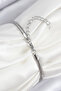 Brass Zircon Stone Star Model Silver Color Women's Bracelet - - 2