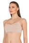 Özkan 27409 Women's Cotton Lycra Detachable Padded Underwire-Free Single Jersey Fabric Sports Bra with String Straps - 5