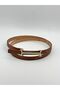 Gold Buckle Women's Belt Dress Belt Shirt Belt Waist Belt Body Belt - 5