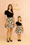 Mother Daughter Skirt Blouse Set, Mother Daughter Combination