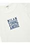 Tight Fit Short Sleeve Crew Neck Cotton Embroidered T-Shirt - 5
