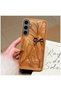 Samsung Galaxy S25 Plus Compatible Case Fionka Silicone Case Brown