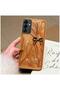 Samsung Galaxy A25 5g Compatible Case Fionka Silicone Case Brown