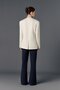 Single Button Double Breasted Fit Blazer Jacket - 5
