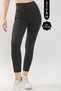 Women's High Waist Raised Slimming Recovery Ribbed Leggings 1055 - 3