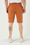 Men's Zipper Detailed Shorts Brown - 5