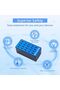 USB Charging Station, 100W 20-Port Multi Device Charger with Intelligent Safety Features - 3