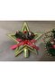 Christmas Pine Tree Star Top with Bow Gold 1 Piece 15 Cm Plastic - 2