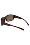 Men's Brown Curved Sunglasses with Polarized Lenses with Uv400 Protection 1302 C8484 - 3