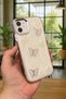 iPhone 11 Compatible Epoxied 3D Figured Heart Ribbon Shiny Stylish Fashion Case - 3