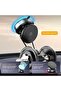 Magnetic Vaccum Car Phone Holder - 360° Rotation, Quick Lock Suction Mount - 5