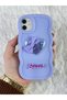 iPhone 12 and 12 Pro Compatible Colorful Heart Ribbon Detailed Glittery Wavy Sweety Case - 2