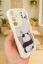 Samsung Galaxy A15 Cute Teddy Bear Panda Patterned 3D Cute Shiny Design Panda Case - 3