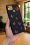 Realme c25 - butterfly patterned silicone shock absorbing classic protected rubber case - 3