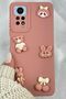 Redmi Note 11 Pro and Note 12 Pro | 4g |   Compatible Teddy Bear Pattern Cute Silicone Launch Toy Bear Case - 3