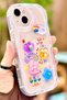 iPhone 14 3D Transparent Smile Case with Cute Animal Figure - 3