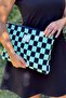 Lady Patterned Knitwear Laptop & MacBook & Tablet Case 13"-14" Inch Compatible Navy Blue-Mint Chax822