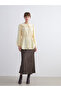 Yellow Peter Pan collar Women's Shirt Tunic - 2