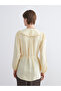 Yellow Peter Pan collar Women's Shirt Tunic - 4