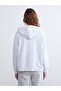 Plus New Season Hooded Oversize Women's Zippered Sweatshirt - 4