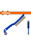 Brass Hand Brush with Plastic Handle 290mm WBH3611