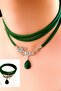 Genuine Leather Steel Choker Necklace - 3