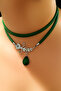 Genuine Leather Steel Choker Necklace - 2