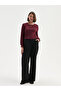 Plus New Season Large Size Crew Neck Patterned Blouse - 3