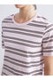 Esvab • Modern & Distinctive Striped 100% Cotton Women's T-Shirt - 4