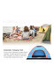 Waves Digital Camping Pop Up Tent 6 Person, Instant Setup Hydraulic Tents,220X250X160Cm,BB2851 - 6