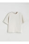 Özmarka New Season Crew Neck Embroidered Oversize Women's T-Shirt - 5