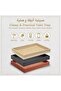 Valet Tray for Men & Women – Leather Tray Organizer | Bedside, Nightstand, Office Desk Organ - 4