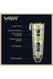 ماكينة قص الشعر V-005 الفاخرة ذات الهيكل المعدني، شاشة LED، شفرة مسحوقة معدنية، 5500-7000 دورة في الدقيقة، 4 سرعات - 2