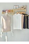 Short Fisherman Collar Combed Cotton Thin Soft Textured Lining / Underwear - 8