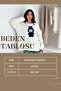 Labubu Appliqué Embroidered Oversized Sweater |   Gray, White, Burgundy, Yellow, Blue, Navy Blue, Pink 66022 - 5