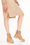 Women's Genuine Leather Casual Boots Whitney Beige