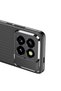 Xiaomi Mi 14 Pro Case with Camera Protection Carbon Pattern Lux  Silicone + Nano Screen Protector - 6