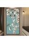 Modern Canvas Clothes Hanger with Hollow Silver Frame