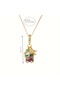 Airplane Camera Travel Themed Necklace, Stewardess Pilot Holiday Gift - 4