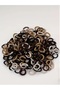 100Pcs Multicolor Stylish and Cute High Elasticity Dennis'M Hair Elastics - 2