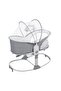 6-in-1 Deluxe Multi-Functional Bassinet – Portable Rocking Sleeper w/ Melodies & Toy Bar