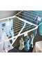 MULIG Drying rack, in/outdoor, white - 6