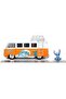 Disney Lilo & Stitch 1961 Volkswagen T1 Bus Die-Cast Model with Stitch Figurine, 1:24 - 3