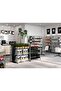 OLAUS Shelving unit, galvanised, 92 x 36 x 94 cm - 3