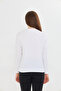 100% Organic Cotton Soft Textured Regular Fit Comfortable Cut Long Sleeve Crew Neck Combed Cotton T-Shirt - 7