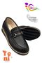 Boys' Buckled Leather Shoes - Stylish and Comfortable Matte Black for School, Weddings, and Circumcision - 6