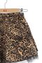 Girl's Leopard Skirt Brown 59524 - 5