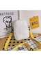 Korean Style Canvas Strap Women's Bag Yellow Color - 4